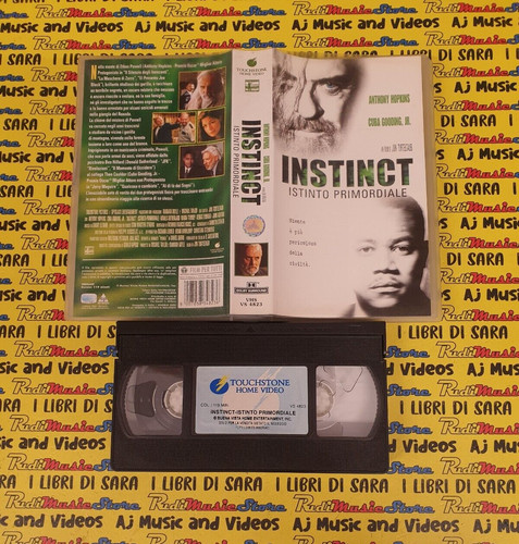 Vhs film instinct istinto - instinct,