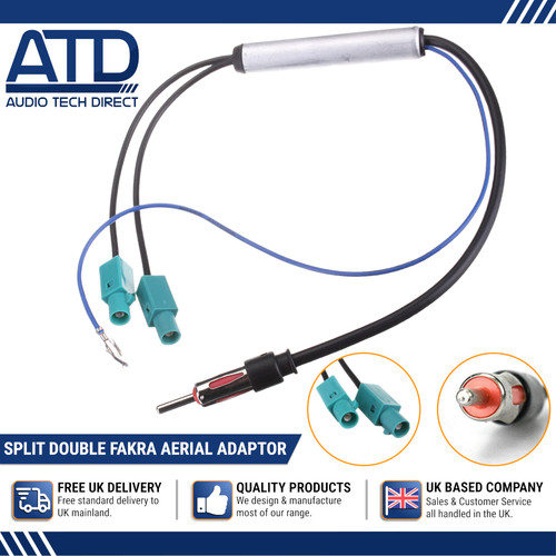 Ct27aa25 doppio fakra din - fakra,