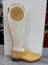 Alberto Fasciani Stivale Bianco Size Eu38 AF643 Difettato