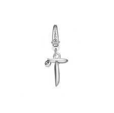 ROSATO RAL046 Charm Donna Alphabet Lettera "T" in Argento - Retail price € 36,00