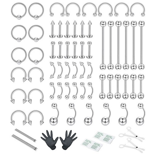 Kit piercing corpo