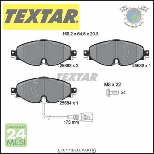 Pastiglie freno textar - pastiglie,