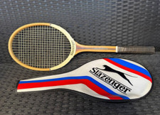 SLAZENGER "GRAPHITE CHALLENGE" 1978 - RACCHETTA TENNIS LEGNO CON FODERA LUNGA