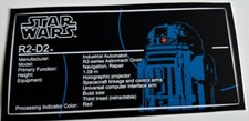 Adesivo lego star wars ucs - adesivo, per