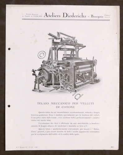 Brochure industria tessile - brochure,