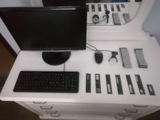 Lotto Stock Componenti informatici PC (Monitor-Tastiera-Mouse-Ram-Cam-Cavi Ide)