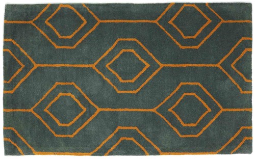 Tappeto lana vergine - lana, 90x150