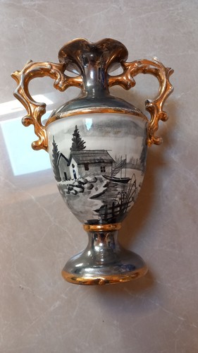 Vaso anfora vintage ceramica - anfora,