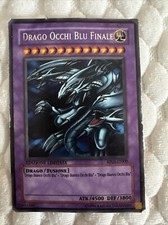 Drago Bianco Occhi Blu Finale