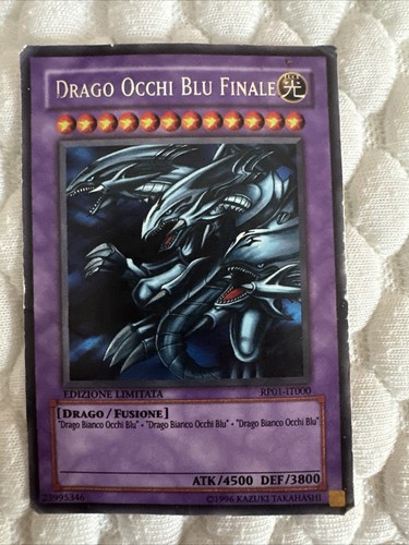 Drago bianco occhi - bianco, blu