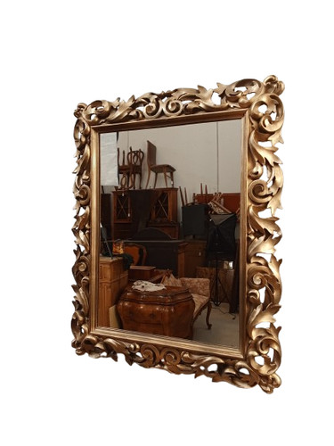 Specchiera barocca legno - specchiera,