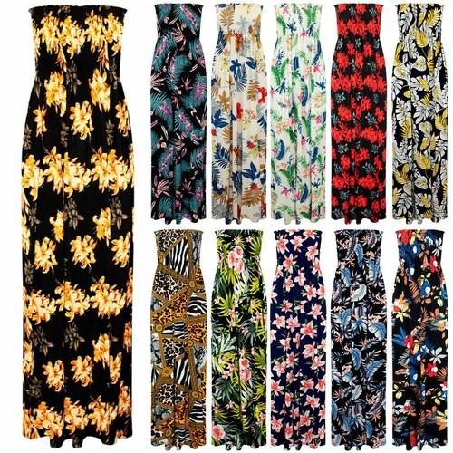 Maxi abito donna tubino tette