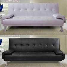 Divano letto posti ecopelle - letto, 3