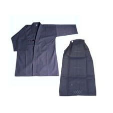 KENDO AIKIDO SET HAKAMA BLUE e