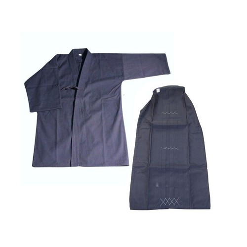 Kendo aikido set hakama blue - aikido,