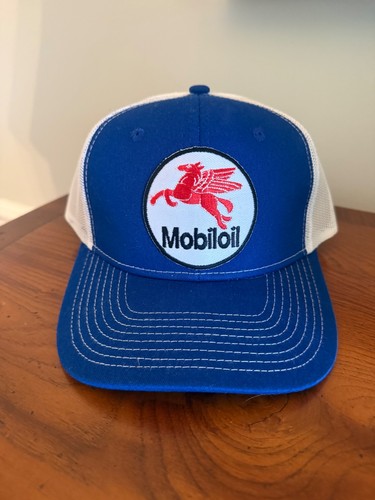 Cappello vintage mobil oil gas - oil,