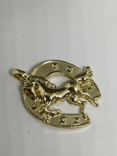 (O) FEVE PENDENTIF METAL DORE