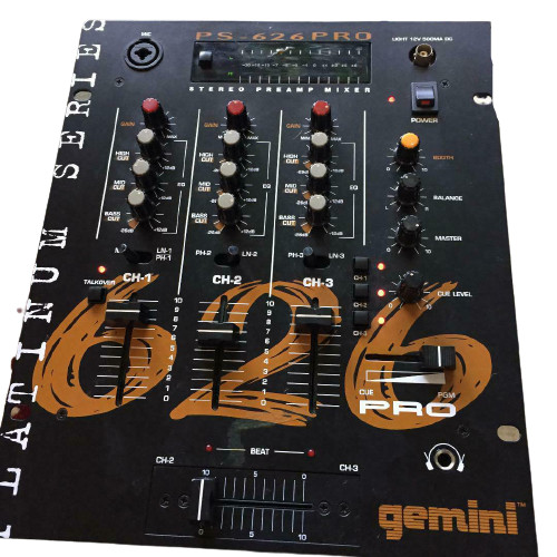 Mixer gemini 626pro dirty - gemini,