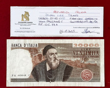 ITALIA BANCONOTA DA 20000 LIRE