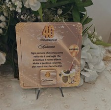 Segnaposto Compleanno 40 ANNI