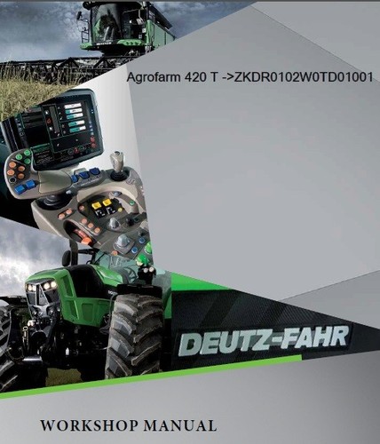 Deutz fahr agrofarm - 420, t