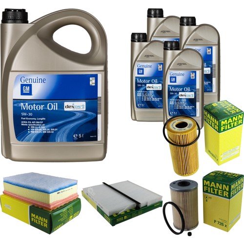 Mann controllo set - set, gm
