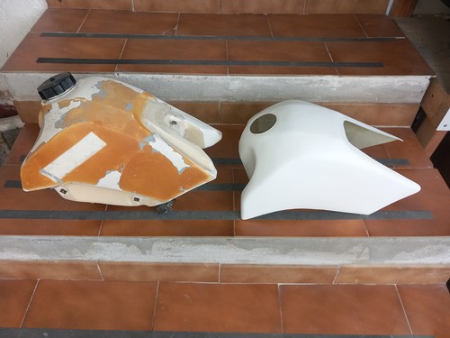 Cover tank yamaha tt350 - cover,