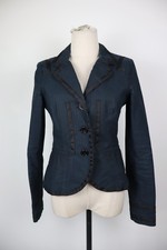 AJ ARMANI JEANS BLAZER GIACCA COTONE DONNA Tg 40 WOMAN VINTAGE JACKET CASUAL