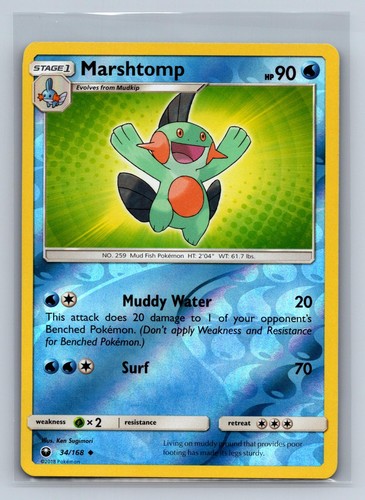 Marshtomp 168 pokemon - 34/168,