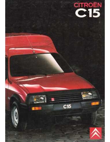 Brochure citroen c15 - ▄▀▄,