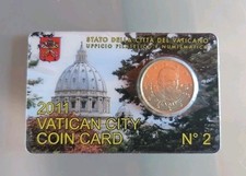 50 Centesimi 2011 Vaticano, papa Benedetto XVI, Coincard FDC, N° 2