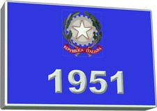 1951 valori nuovi MNH