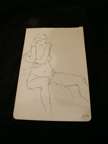 Disegno pennarello andré - disegno,