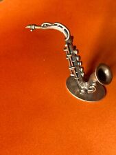 RARO SASSOFONO VINTAGE IN MINIATURA ARGENTO: SPECIALE SPLENDIDO - SUD ITALIA - 1970!