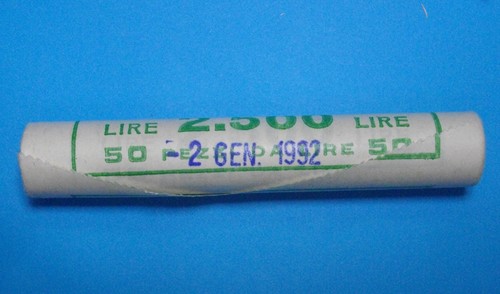 Rotolino lire 1992 piccole - 1992,