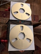 REVOX, due BOBINE ORO, rare in custodia originale