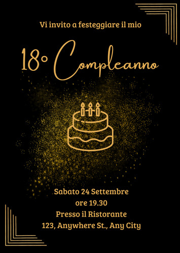 Invito inviti personalizzato - invito,