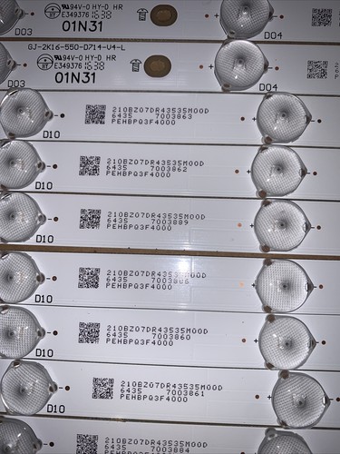 Barrettes led per - tv, sony