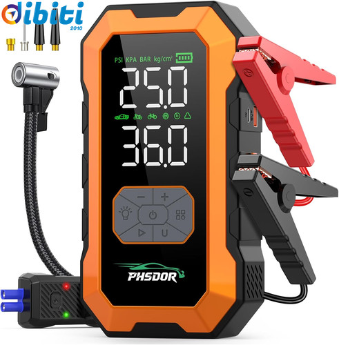 Avviatore batteria auto - avviatore, con