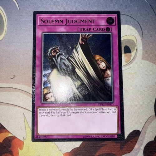 Tcg solemn judgment - yu-gi-oh,