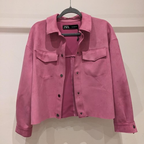 Zara rosa finta pelle