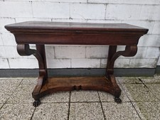 CONSOLE PRIMI '800, PIEMONTESE, NOCE, DIM 130 x 56 H 96 CM