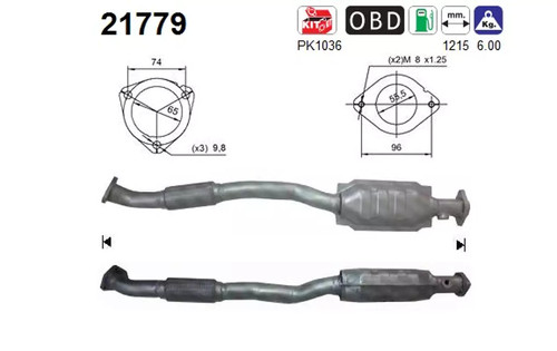 Catalizzatore marmitta