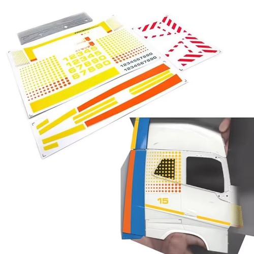 Set adesivi per camion - per,