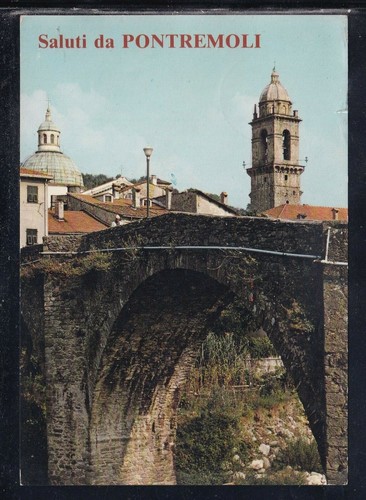 Cartolina saluti pontremoli - saluti,