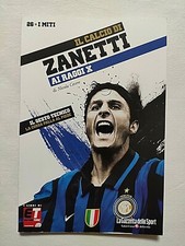 BOOK MITI IL CALCIO JAVIER ZANETTI 26 INTER RAGGI X GAZZETTA DELLO SPORT