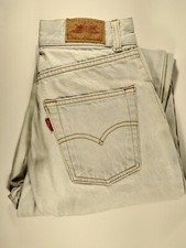 LEVI'S JEANS DONNA WOMAN LEVIS 901 CHIARO  VINTAGE VITA ALTA 01 06