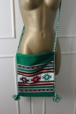 Borsa a tracolla kilim verde