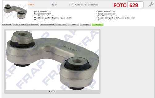 2278 testina snodo braccio - 2278,