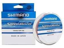 SHIMANO SPEEDMASTER TAPERED SURF LINE 10 x 15mt CLEAR SHOCK LEADER FILO CONICO